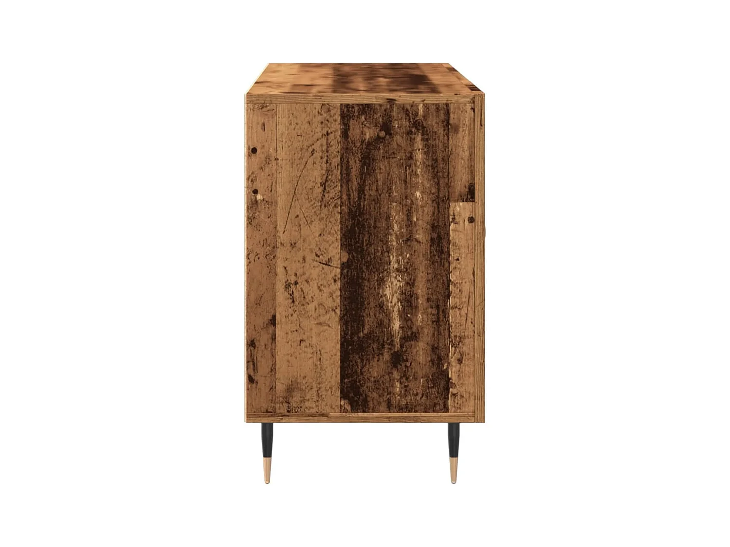 Buffet vieux bois 100x36x60 cm bois d'ingénierie