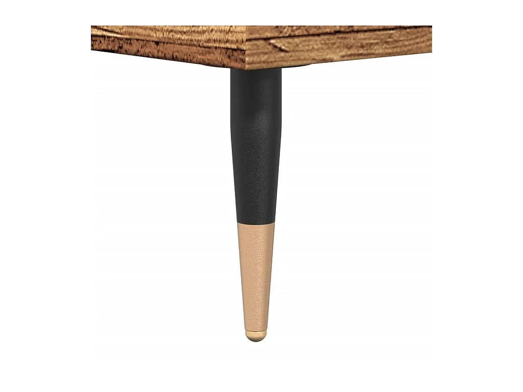 Buffet vieux bois 100x36x60 cm bois d'ingénierie