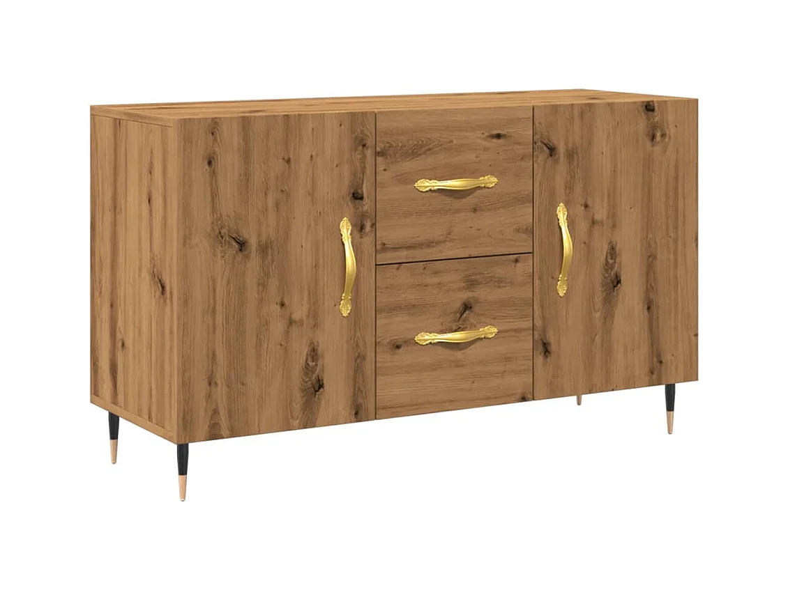 Handgefertigtes Sideboard aus Eichenholz 100x36x60 cm