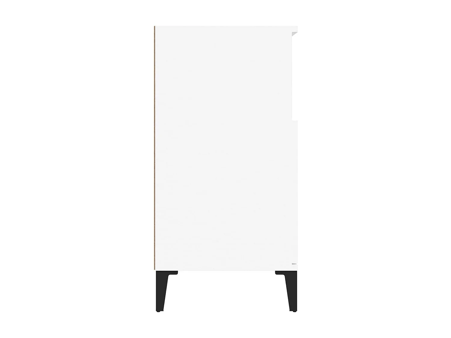 Buffet Blanc 60x35x70 cm Bois d'ingénierie