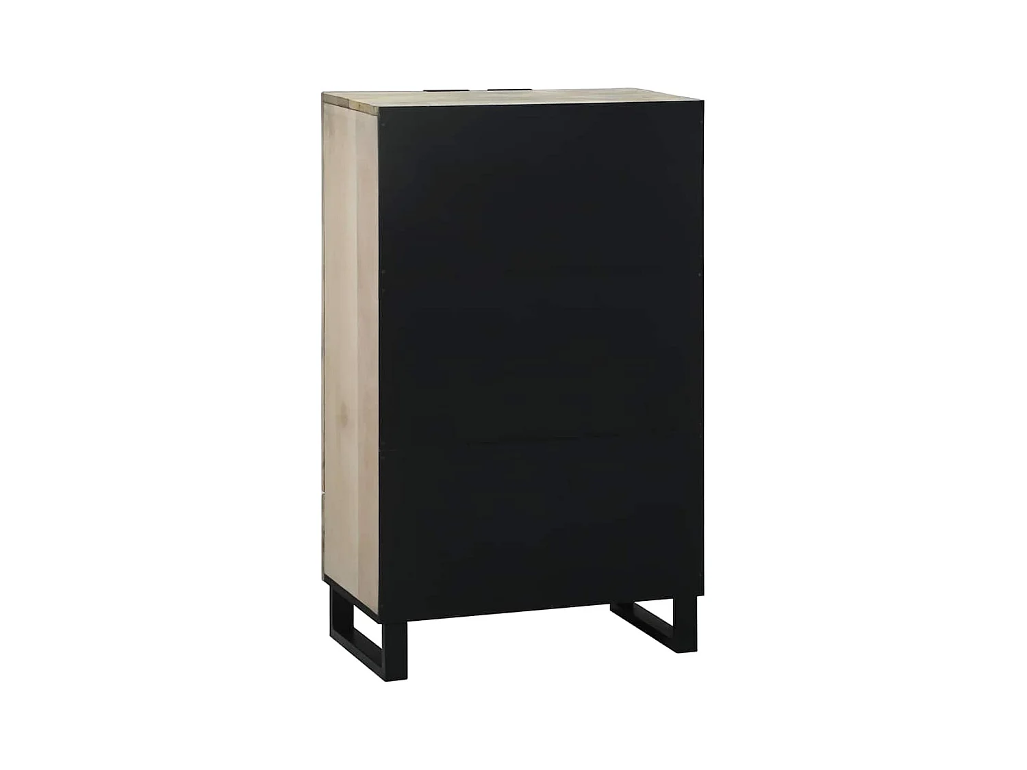 Meubles et étagères de rangement pour médias Blanc et Noir