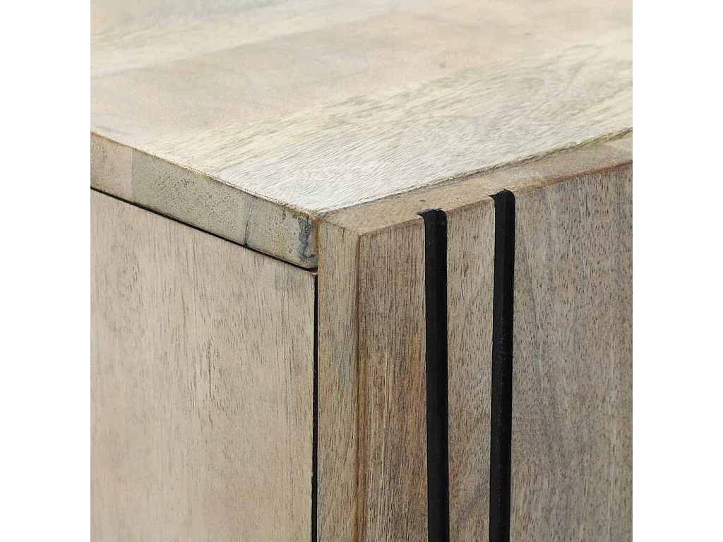 Meubles et étagères de rangement pour médias Blanc et Noir