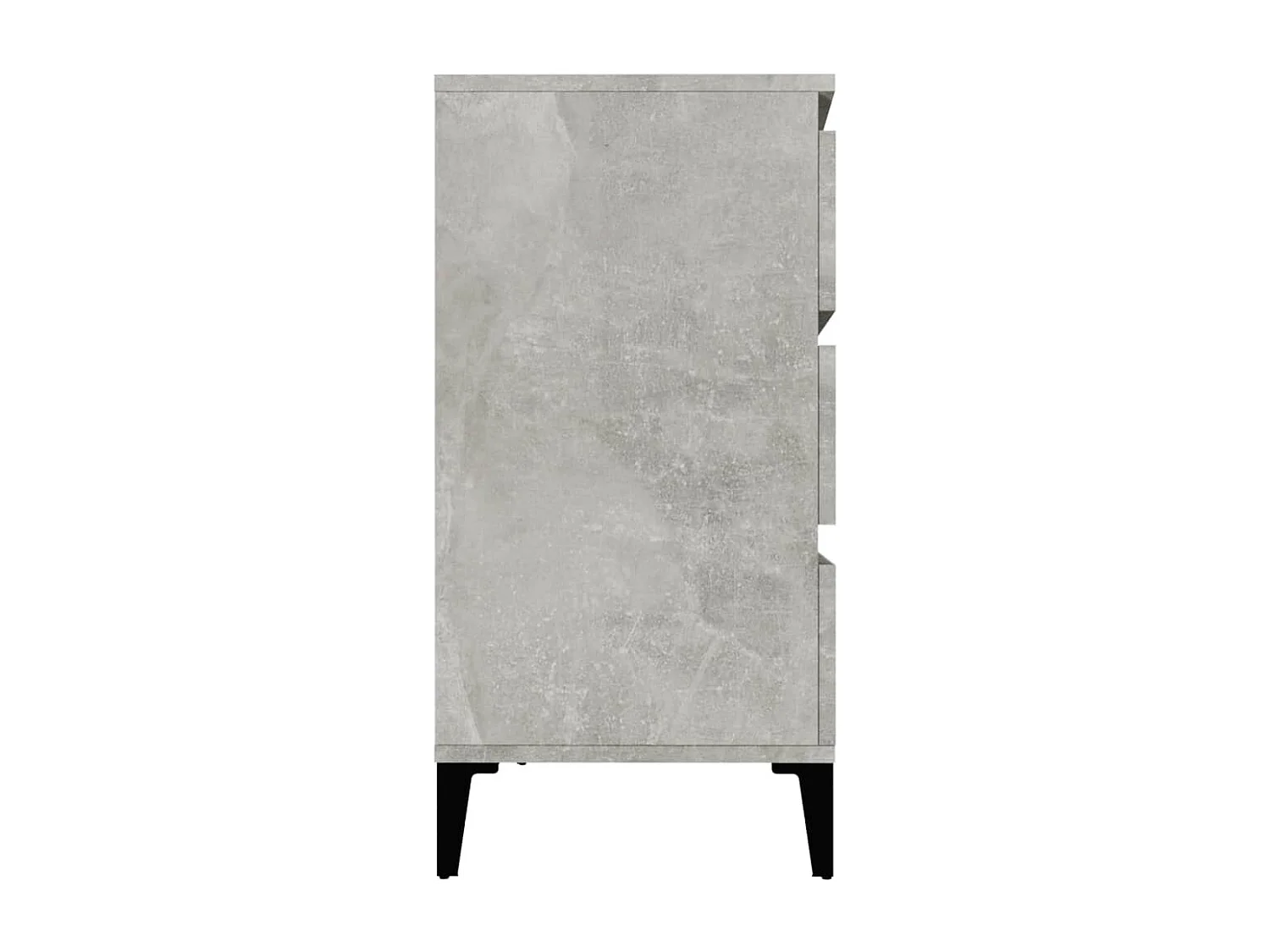 Betongraues Sideboard 60 x 35 x 70 cm Holzwerkstoff