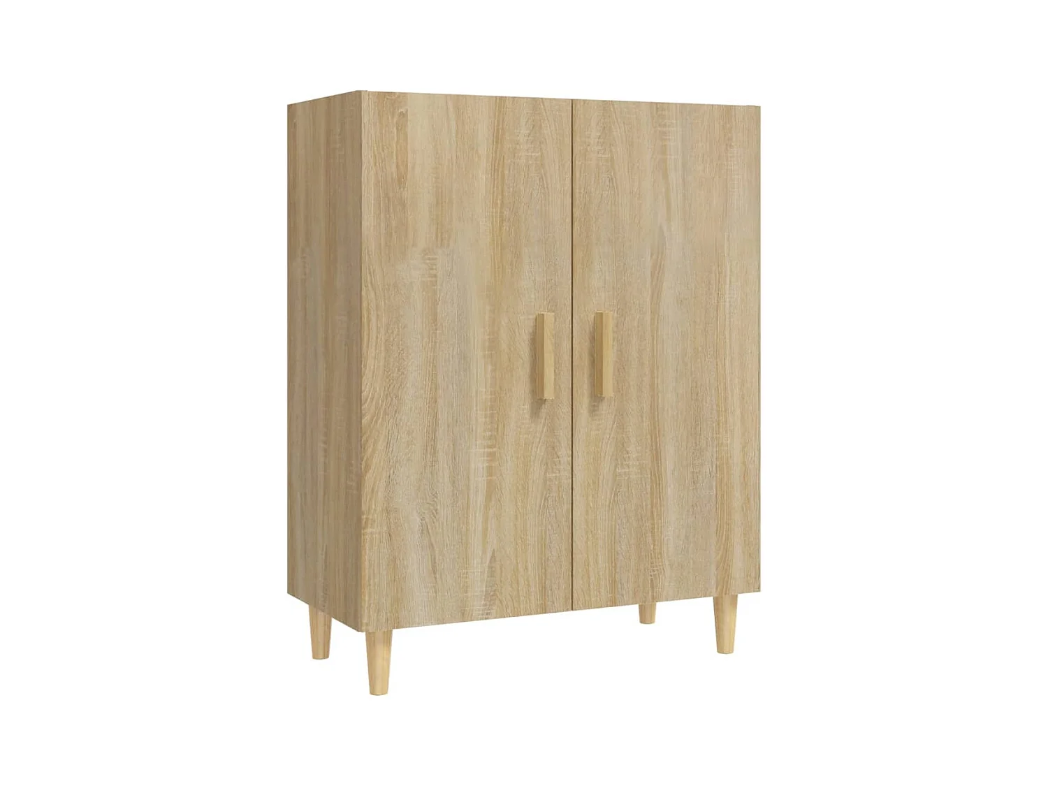 Credenza in rovere Sonoma 70x34x90 cm in legno ingegnerizzato