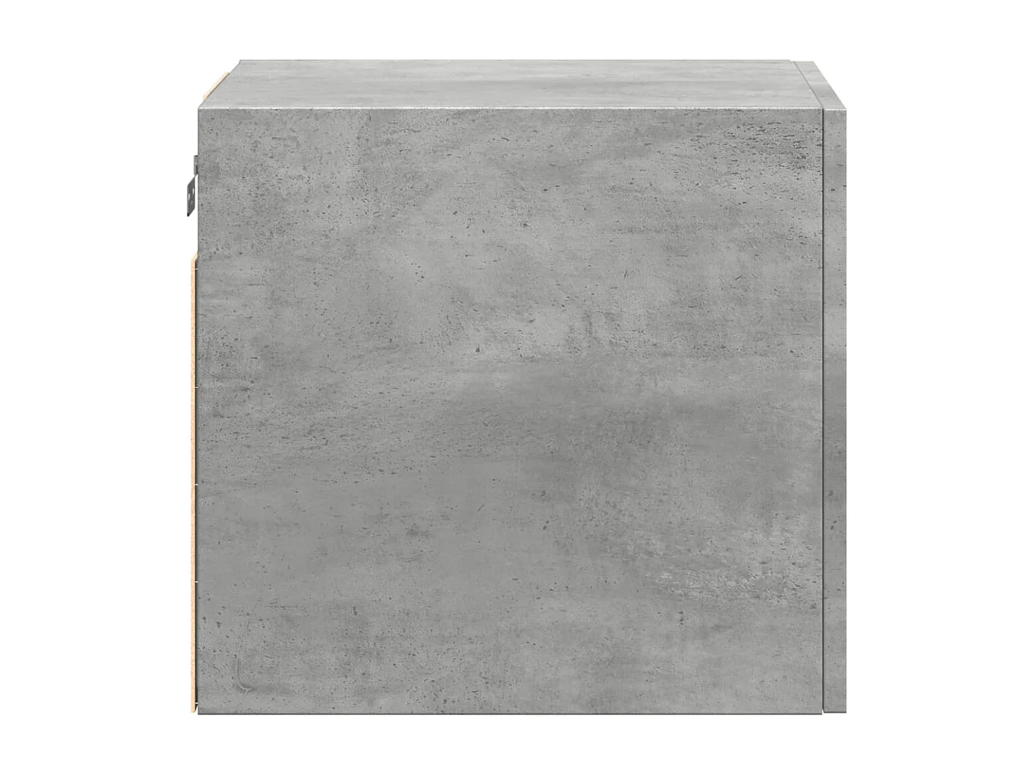 Mobiletto da parete grigio cemento 40x42,5x40 cm in legno ingegnerizzato
