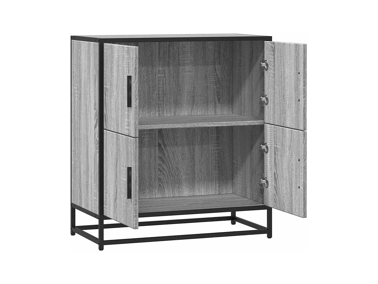 Buffet sonoma gris 68x35x76 cm bois d'ingénierie