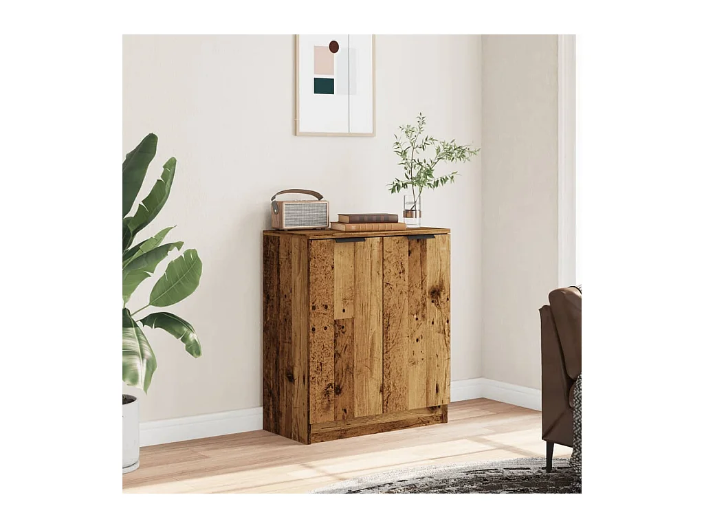 Credenza in legno antico 60x30x70 cm in legno ingegnerizzato