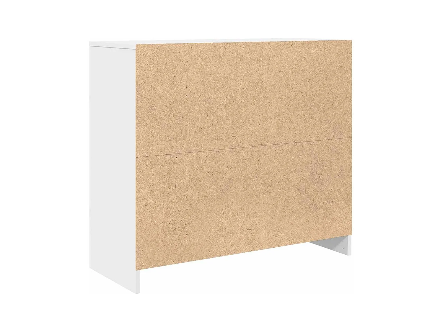 Buffet blanc 85x34x76 cm bois d’ingénierie