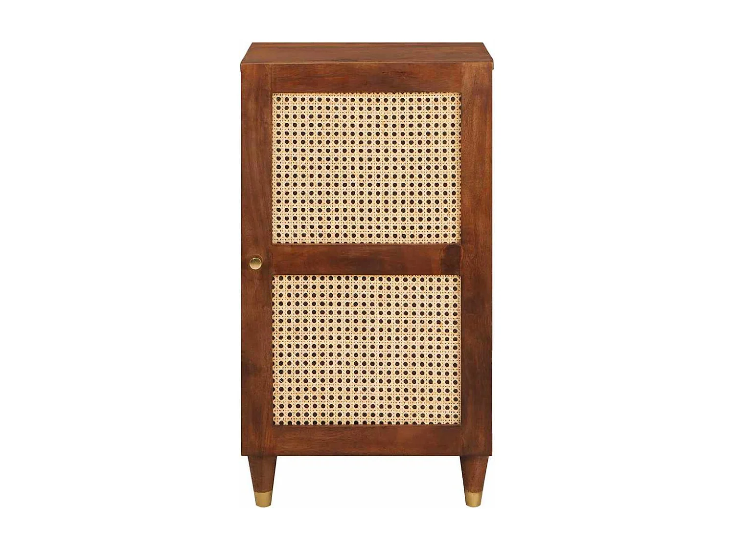 Mobili e scaffali per l'archiviazione multimediale marrone