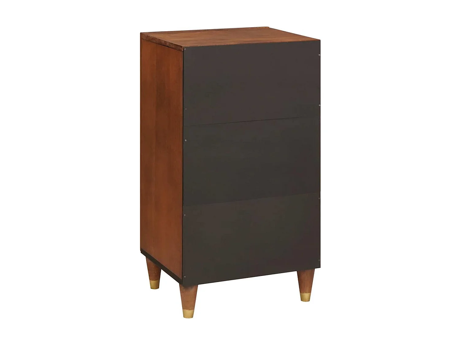 Mobili e scaffali per l'archiviazione multimediale marrone