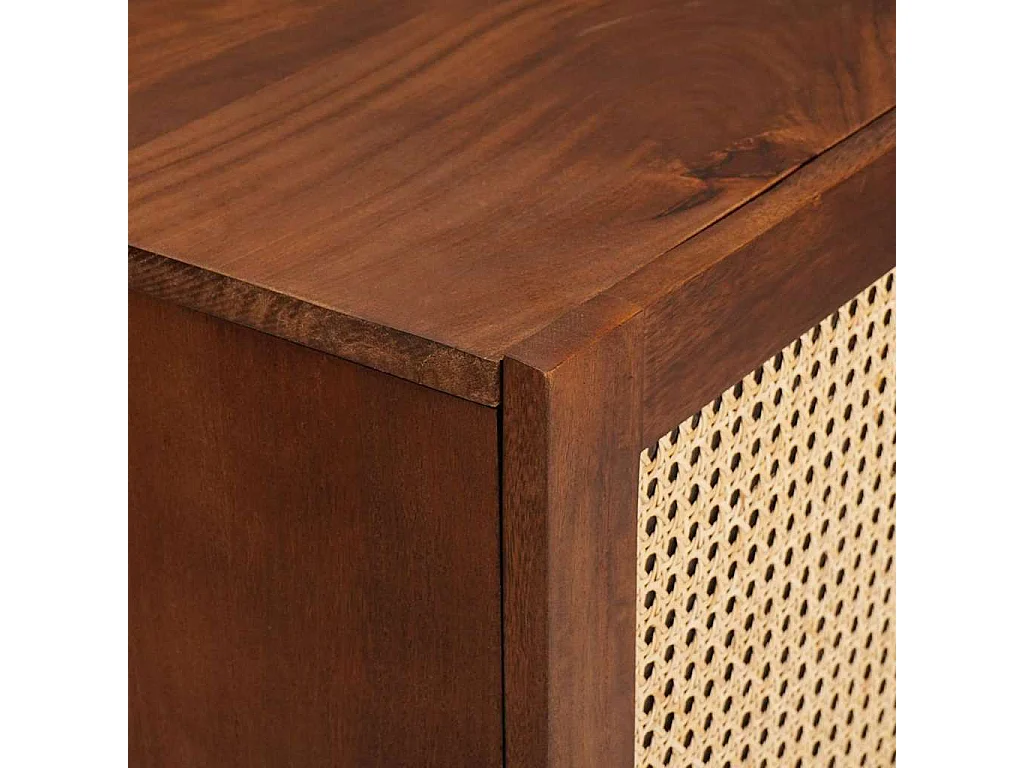 Mobili e scaffali per l'archiviazione multimediale marrone