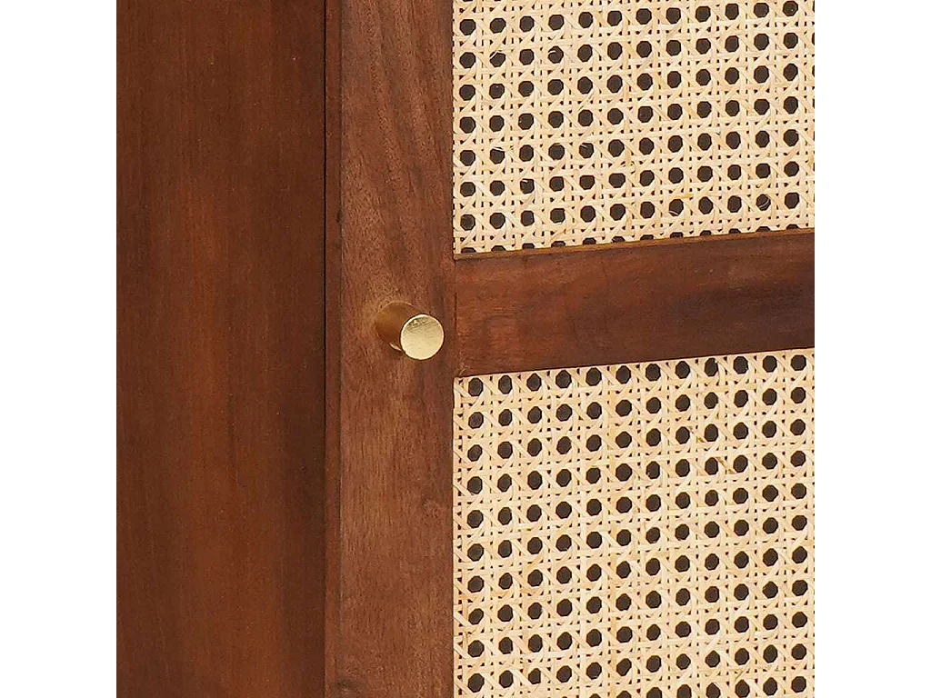 Mobili e scaffali per l'archiviazione multimediale marrone