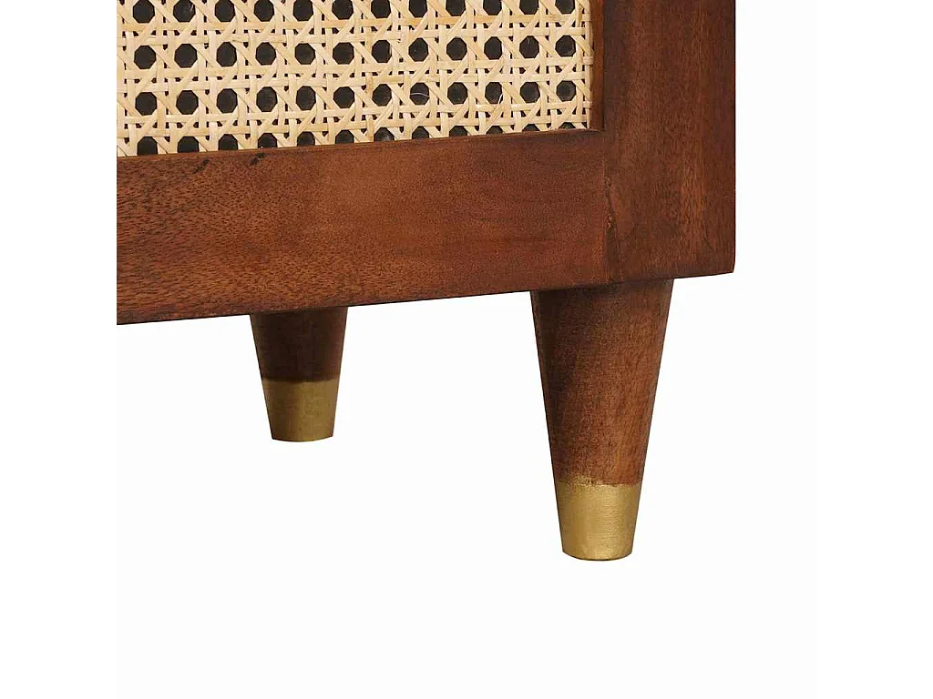 Mobili e scaffali per l'archiviazione multimediale marrone