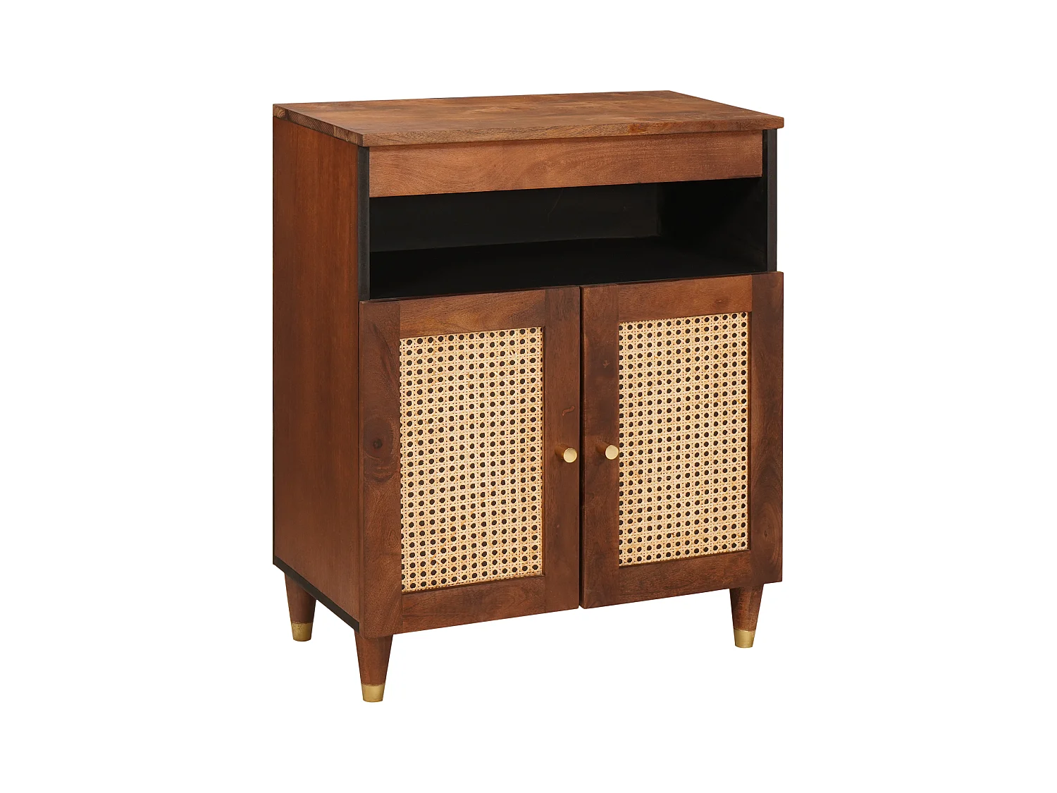 Meubles et étagères de rangement pour médias Marron