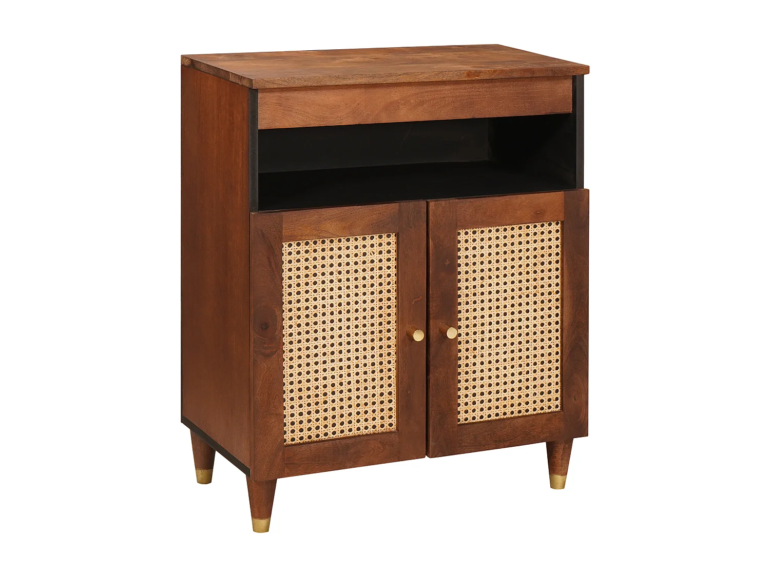 Meubles et étagères de rangement pour médias Marron