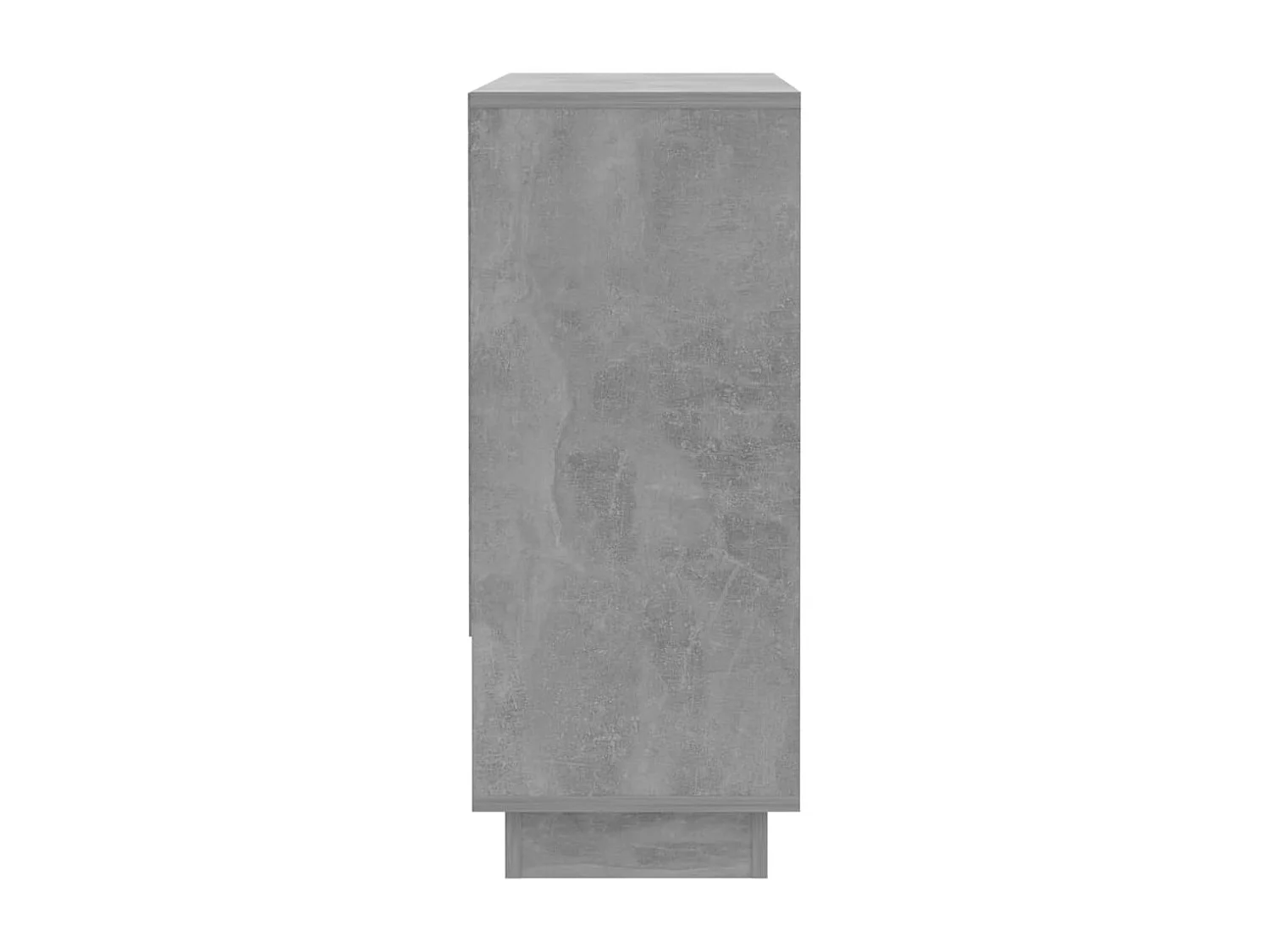 Buffet Gris béton 97x31x75 cm Bois d'ingénierie