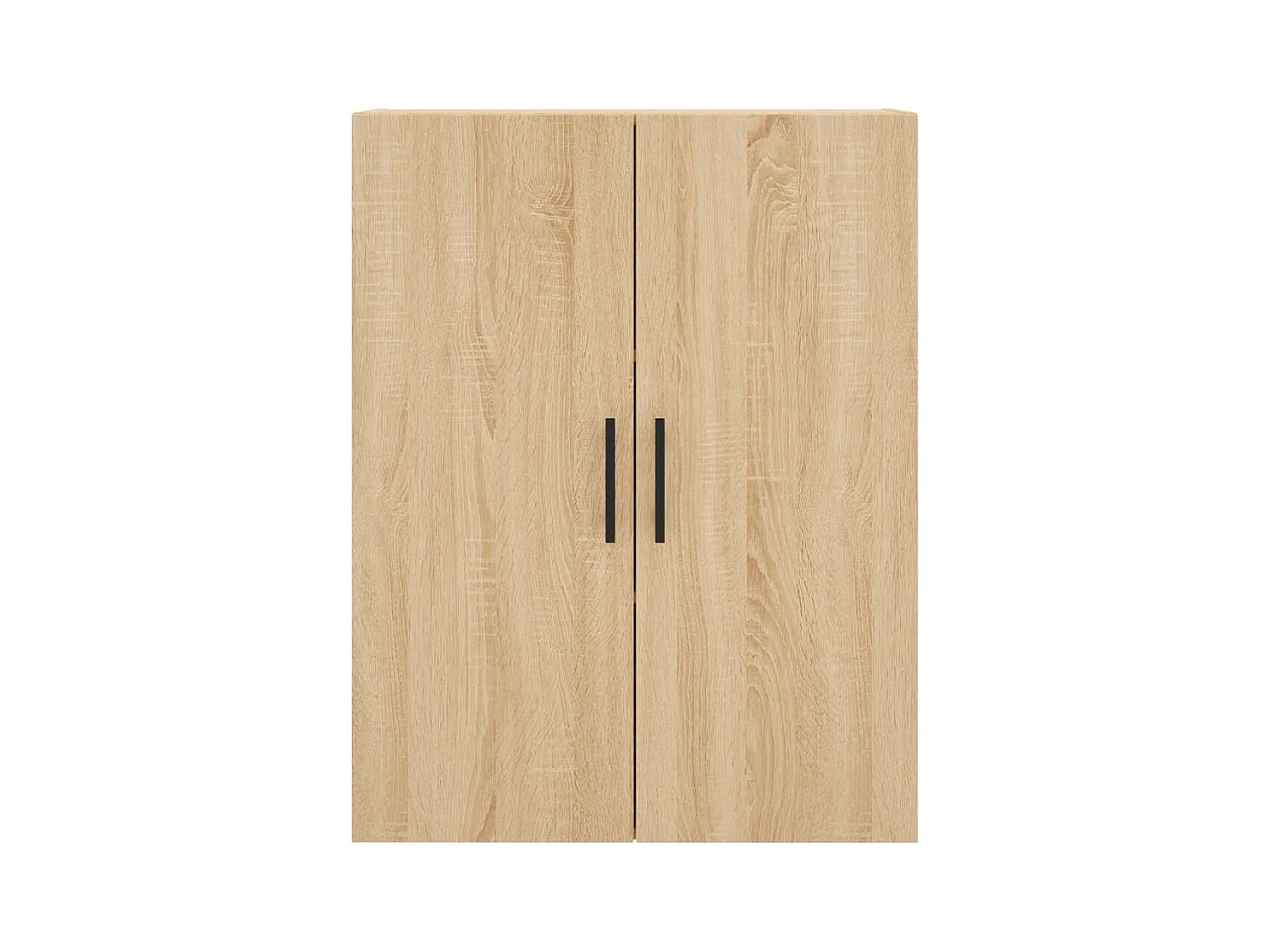 Hoog dressoir Sonoma eiken 69,5x34x180 cm Technisch hout