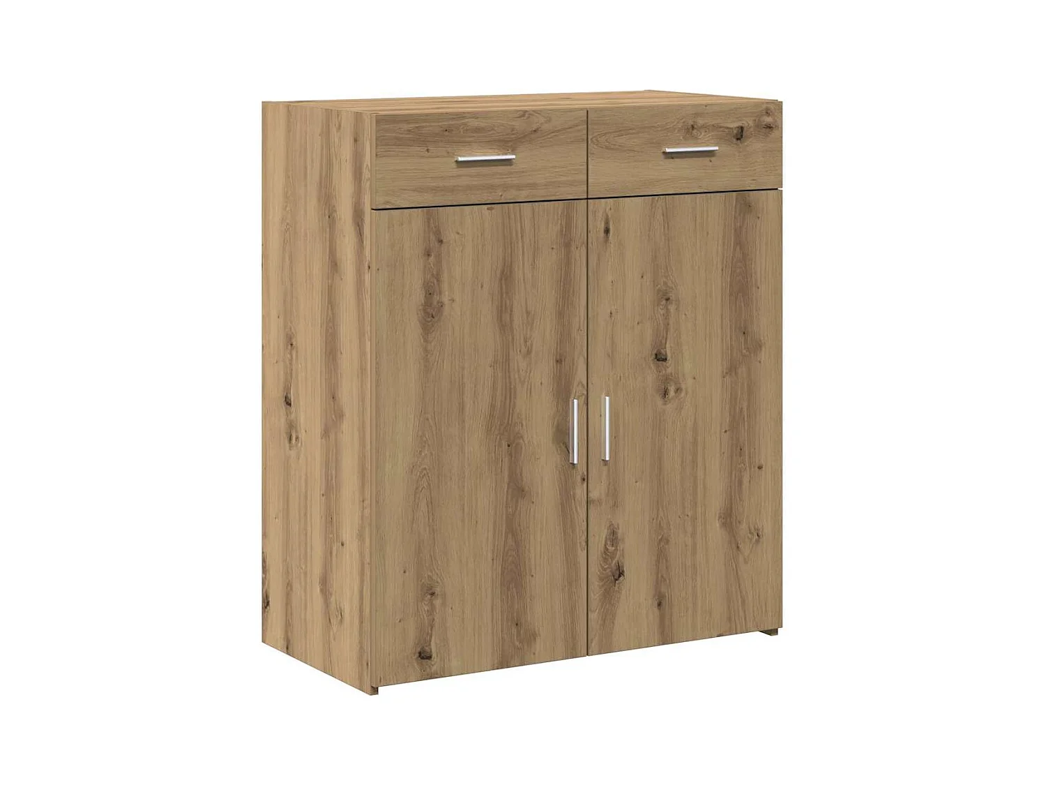 Meuble de rangement Chêne 80x42,5x93,5 cm Bois d'ingénierie