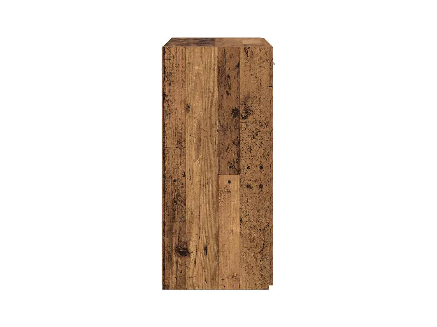 Meuble de rangement vieux bois 80x42,5x93,5 cm en bois d'ingénierie