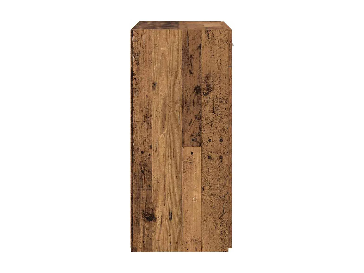 Meuble de rangement vieux bois 80x42,5x93,5 cm en bois d'ingénierie