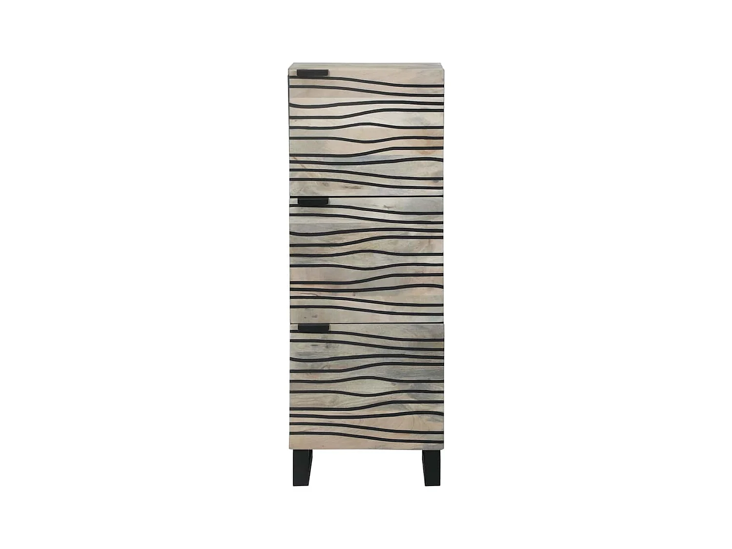 Meubles et étagères de rangement pour médias Blanc et Noir