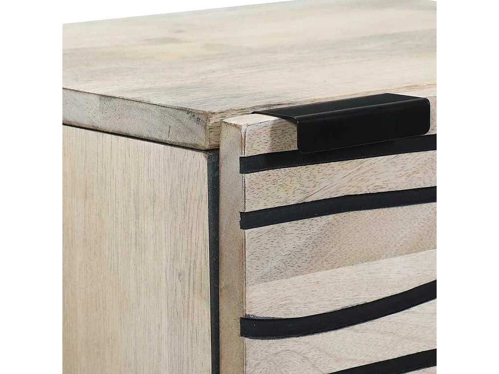 Meubles et étagères de rangement pour médias Blanc et Noir