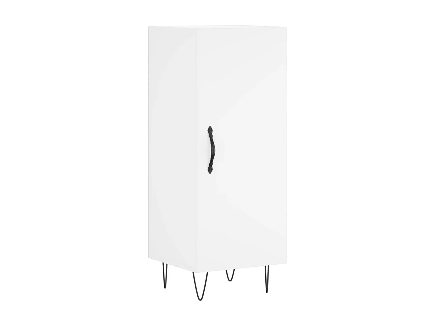 Buffet blanc 34,5x34x90 cm bois d'ingénierie