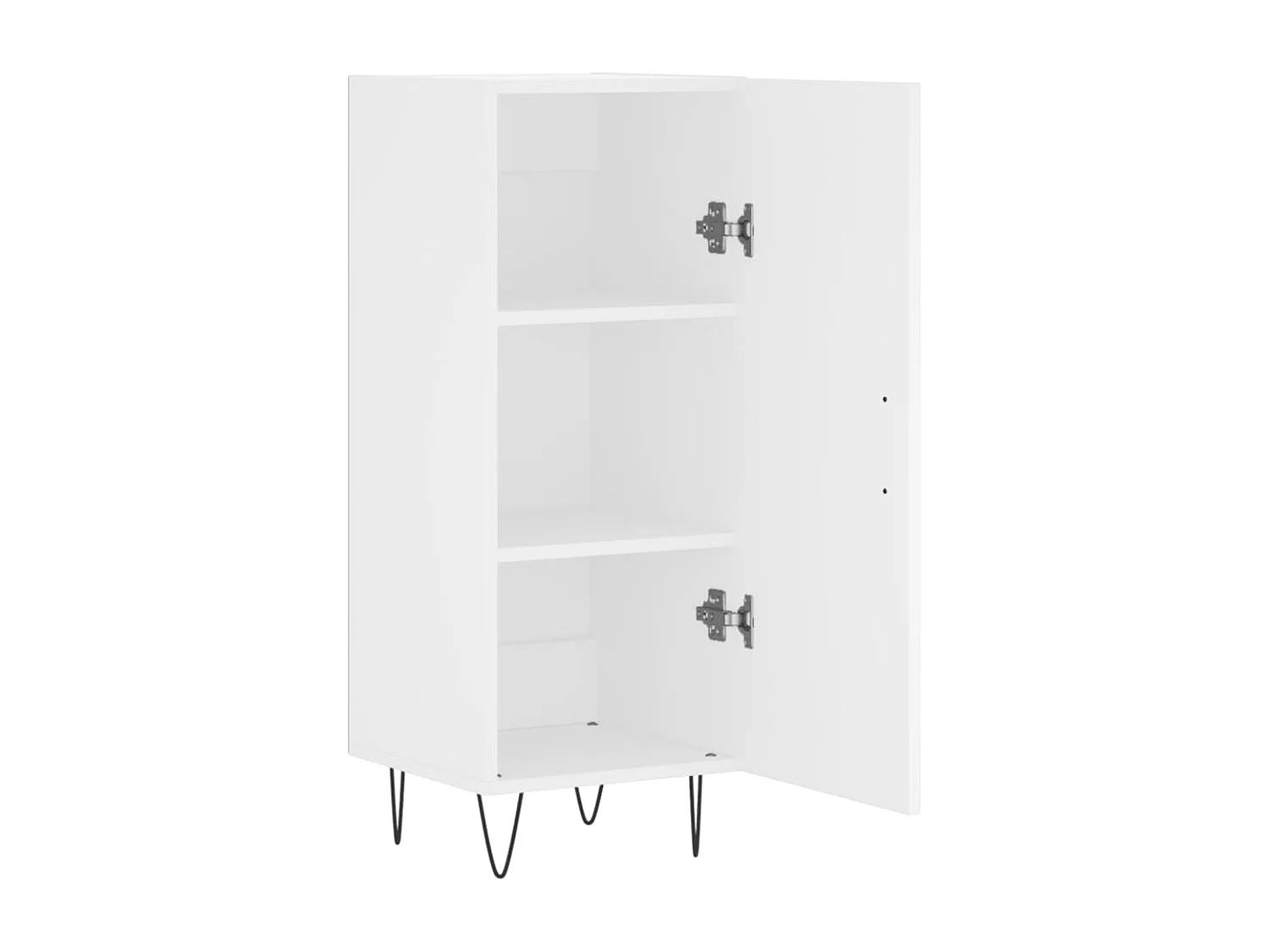 Buffet blanc 34,5x34x90 cm bois d'ingénierie