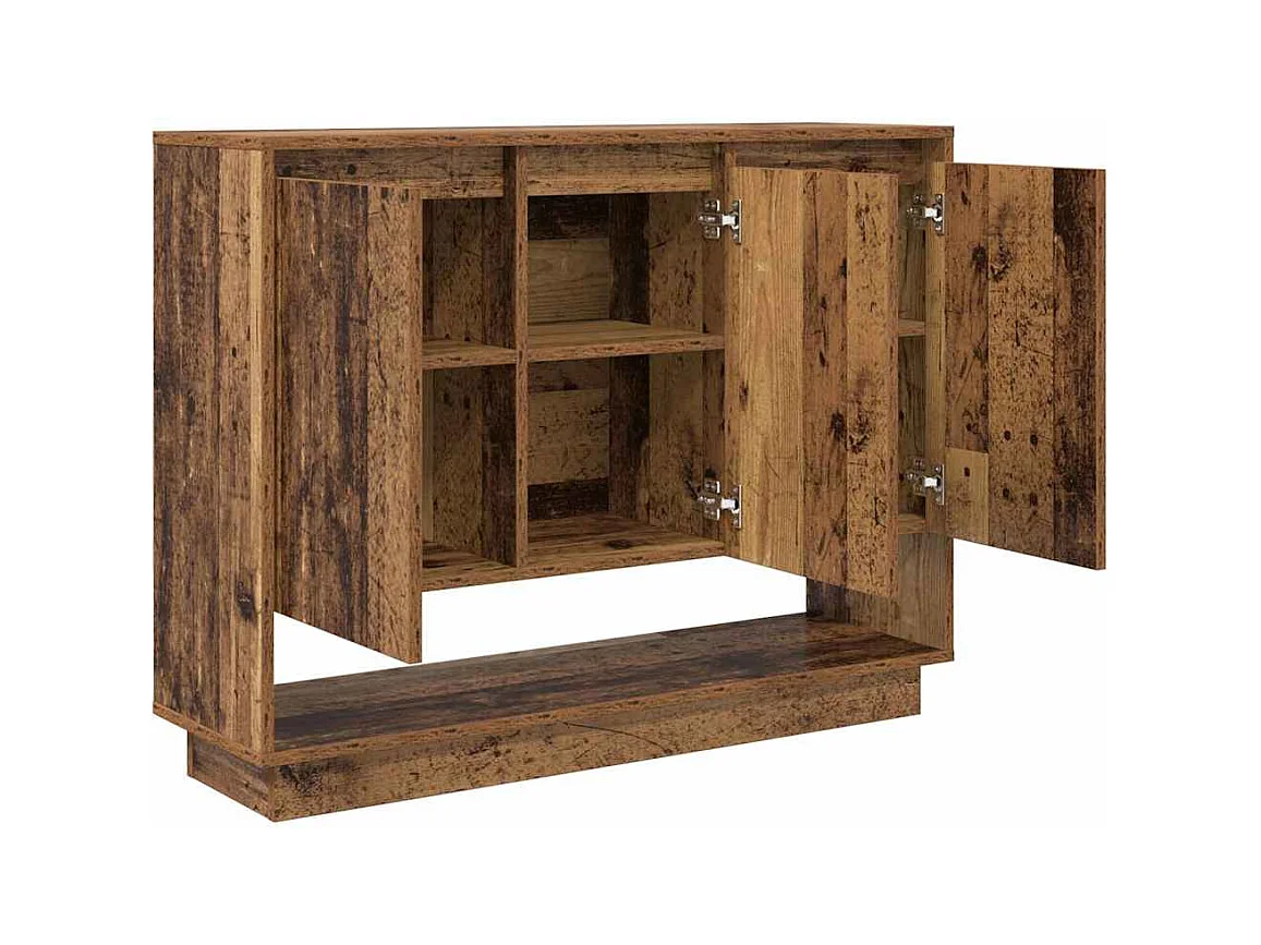 Buffet Bois ancien 97 x 29 x 75 cm Bois d'ingénierie