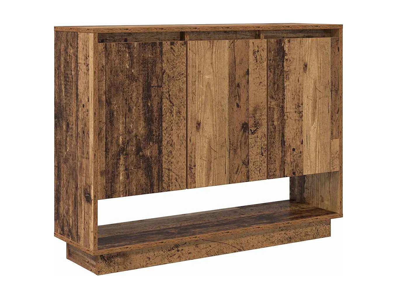 Credenza in legno antico 97 x 29 x 75 cm Legno ingegnerizzato
