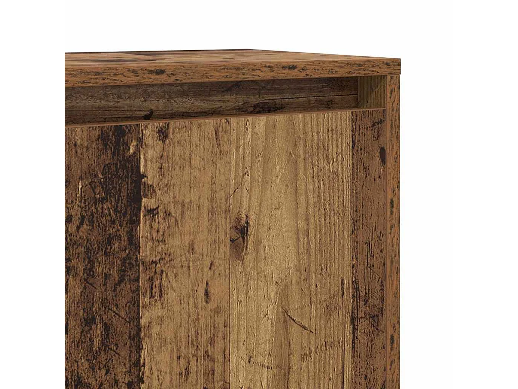 Credenza in legno antico 97 x 29 x 75 cm Legno ingegnerizzato