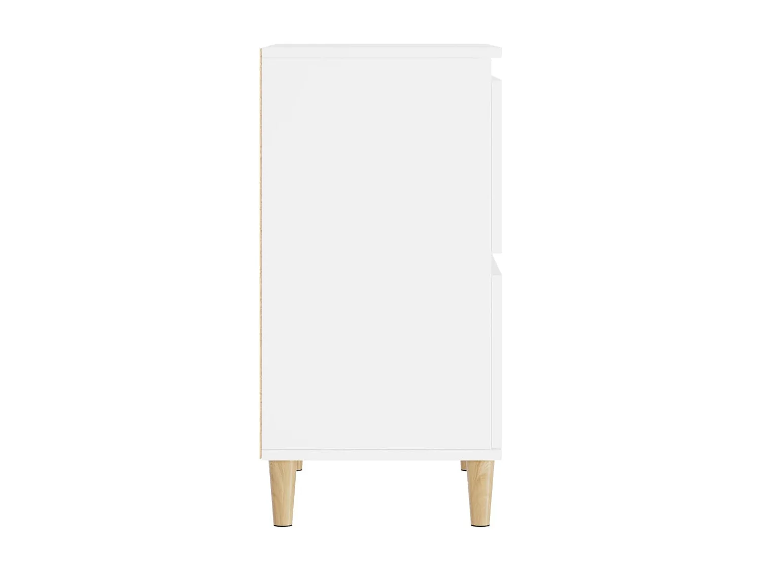 Buffet Blanc 60x35x70 cm Bois d'ingénierie