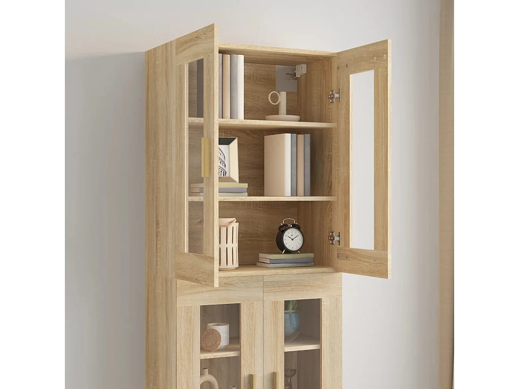 Pensile in rovere Sonoma 69,5x34x90 cm