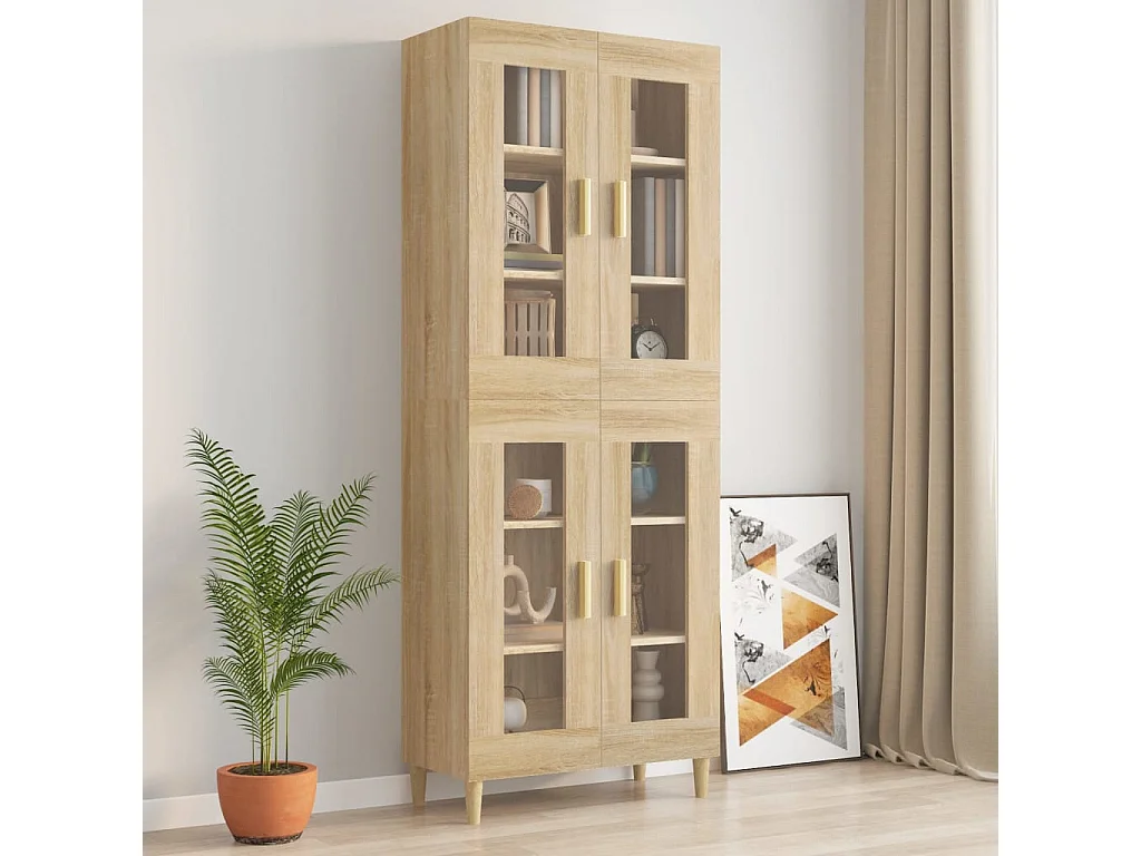 Pensile in rovere Sonoma 69,5x34x90 cm