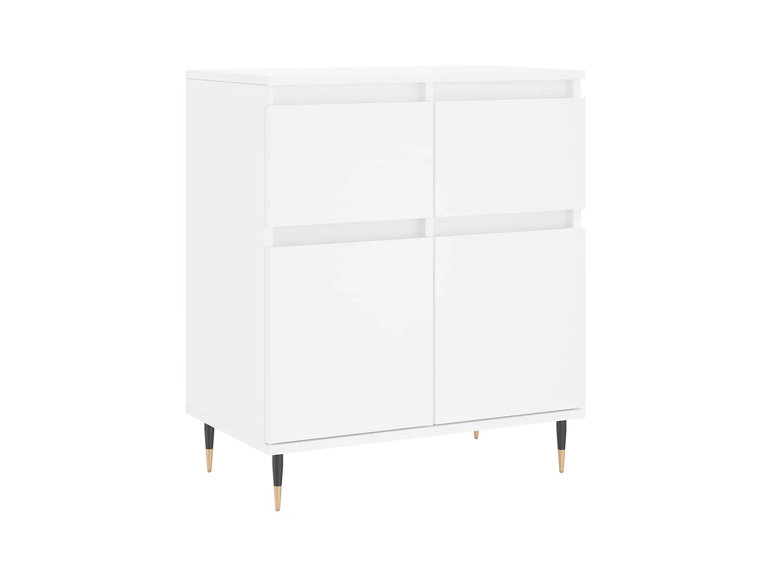 Buffet Blanc 60x35x70 cm Bois d'ingénierie