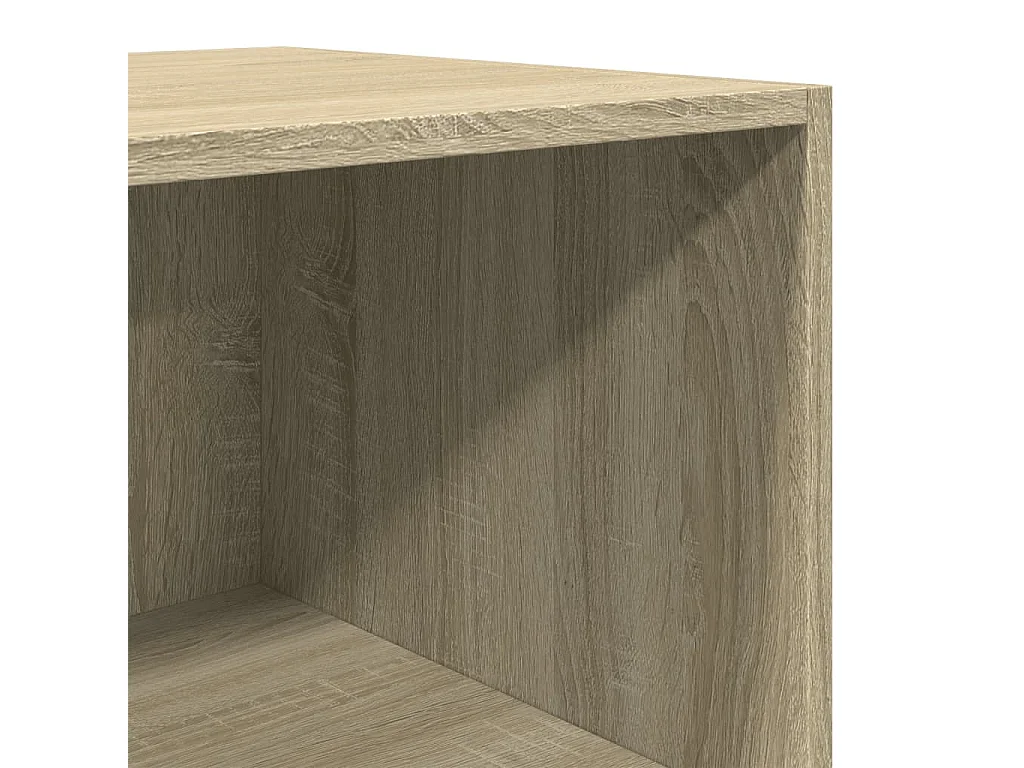 Buffet haut chêne sonoma 40x41x185 cm bois d'ingénierie