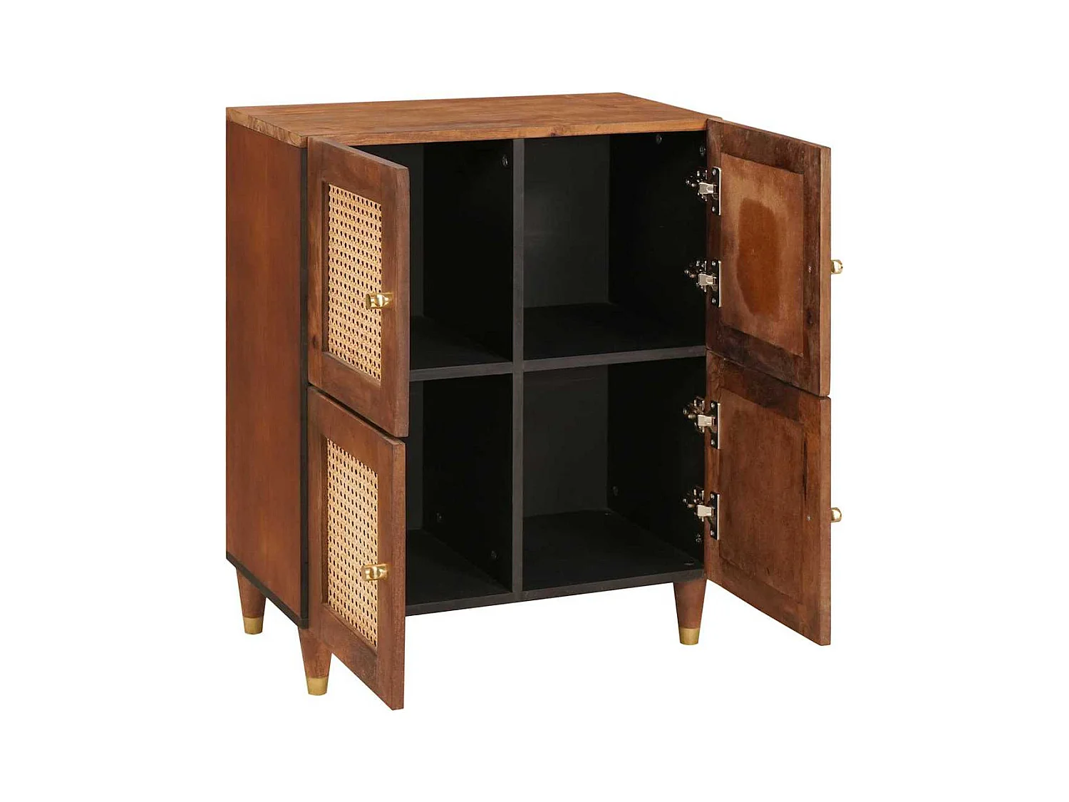 Meubles et étagères de rangement pour médias Marron