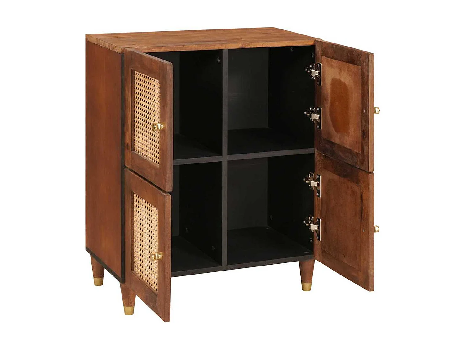 Meubles et étagères de rangement pour médias Marron