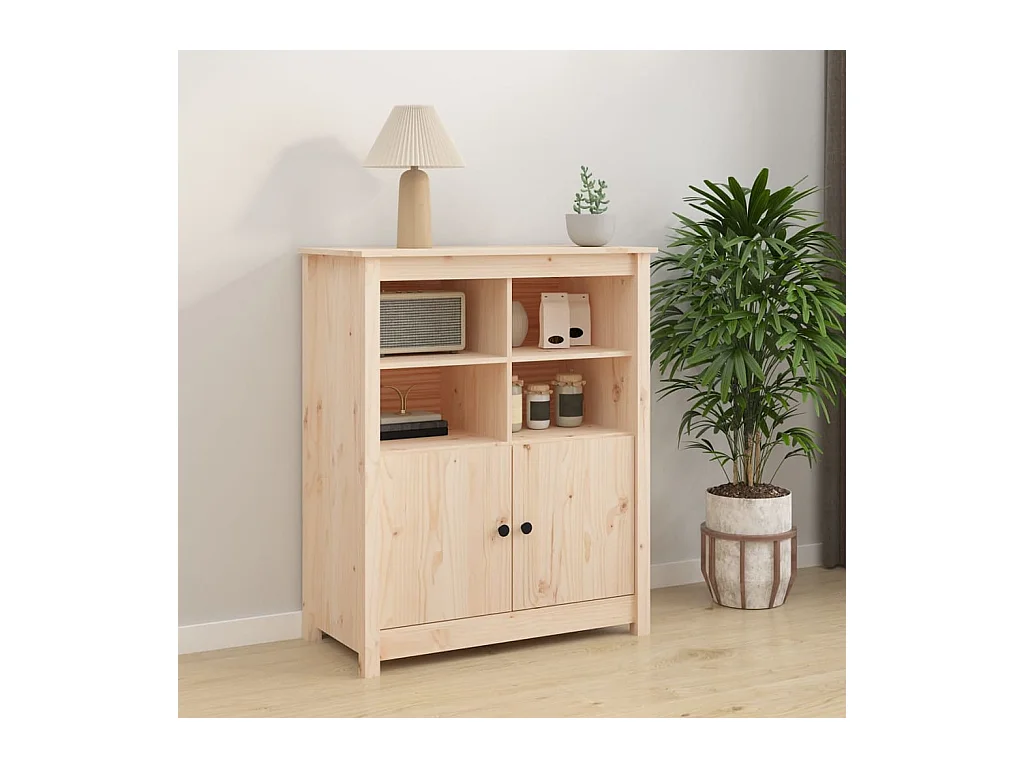 Buffet 83x41,5x100 cm Bois massif de pin