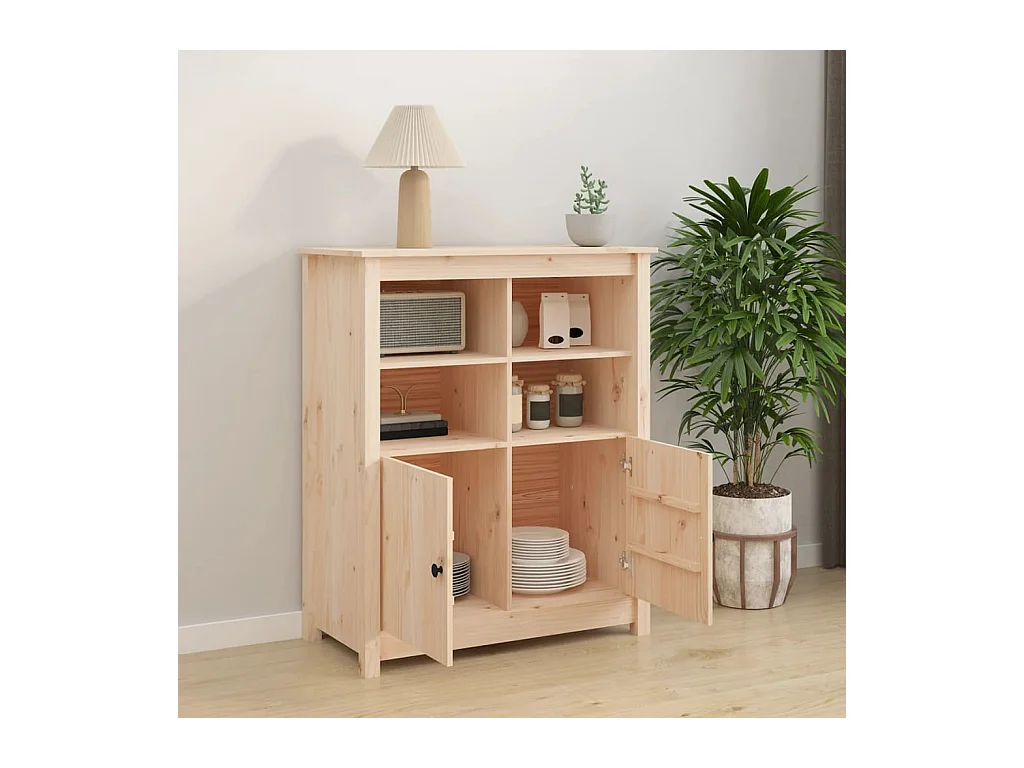 Buffet 83x41,5x100 cm Bois massif de pin