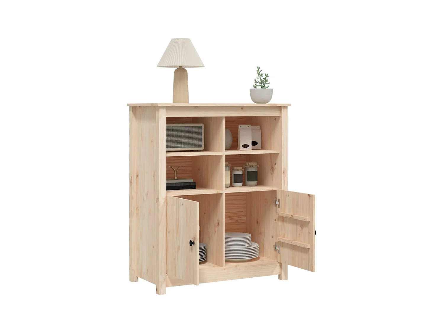 Buffet 83x41,5x100 cm Bois massif de pin