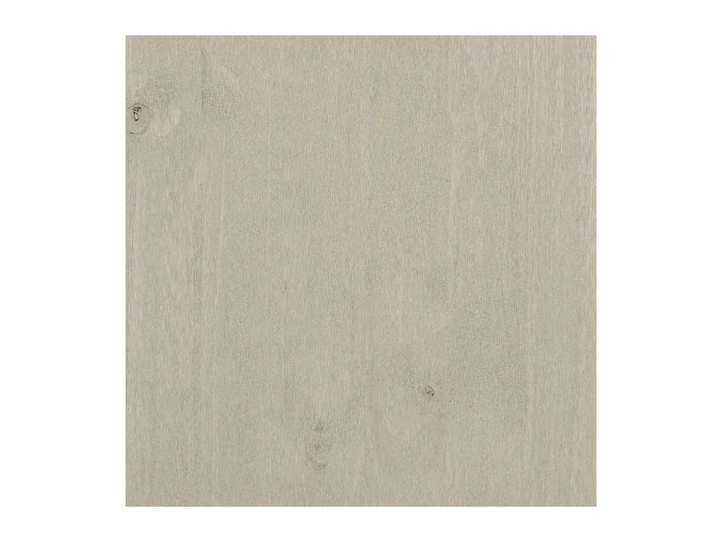 Buffet HAMAR Blanc 90x40x80 cm Bois massif de pin