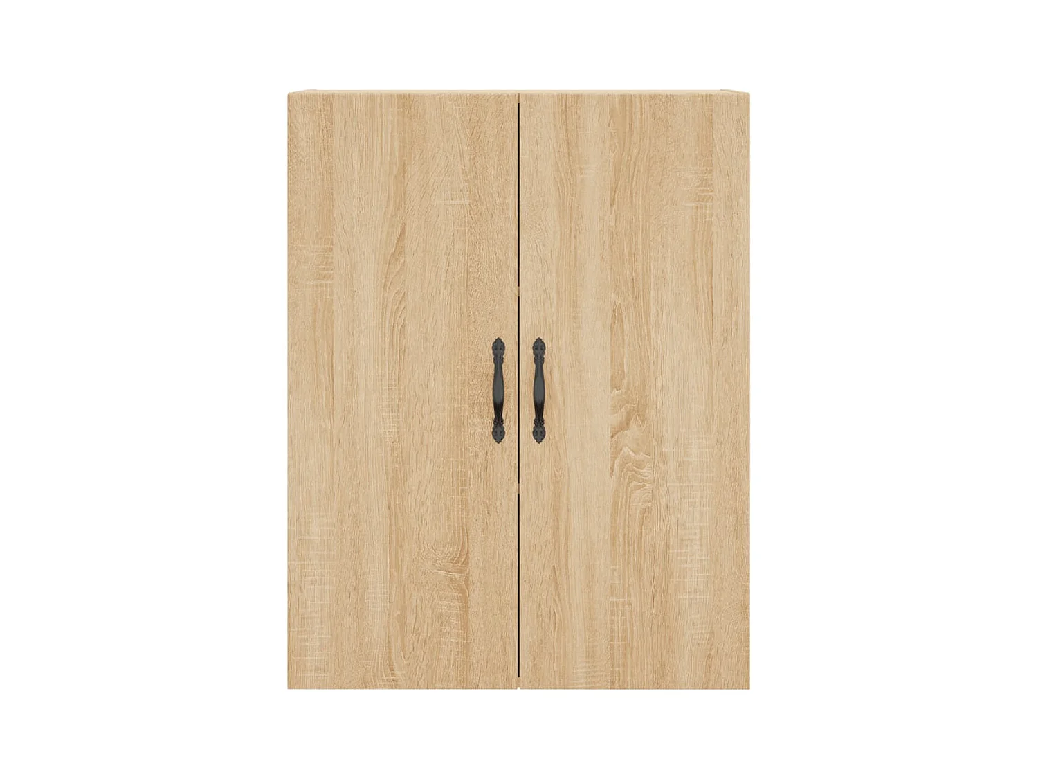 Credenza alta in rovere Sonoma 69,5x34x180 cm Legno ingegnerizzato