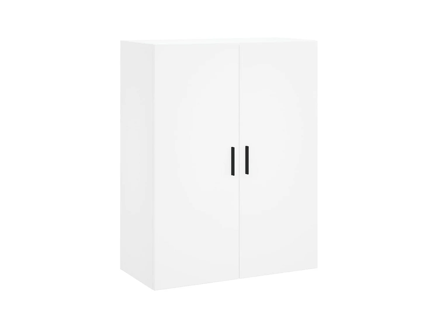 Armoires murales 2 pcs blanc 69,5x34x90 cm