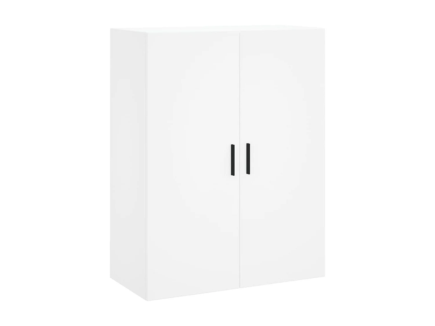 Armoires murales 2 pcs blanc 69,5x34x90 cm