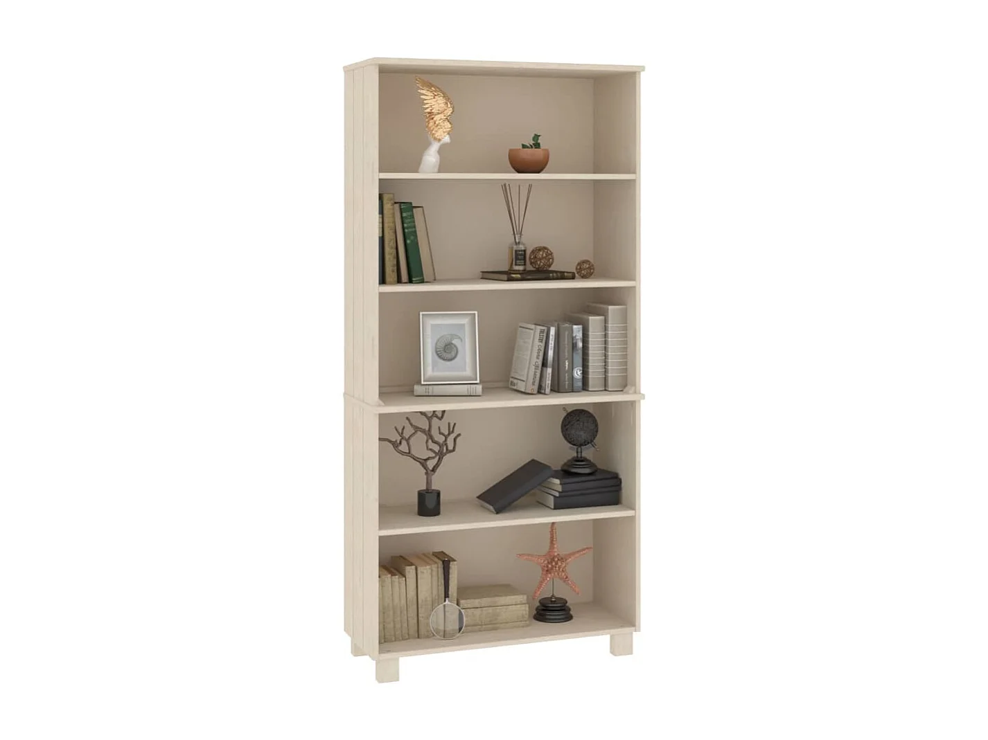 Buffet HAMAR Bois massif de pin Marron miel