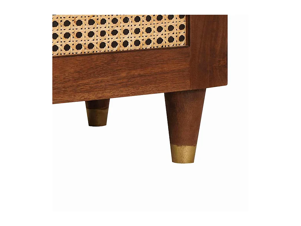 Medienaufbewahrungseinheiten und Regale mit Schublade, Braun