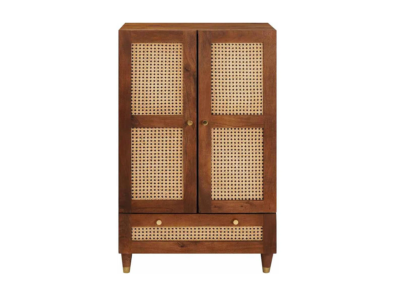 Meubles et étagères de rangement pour médias avec tiroir Marron