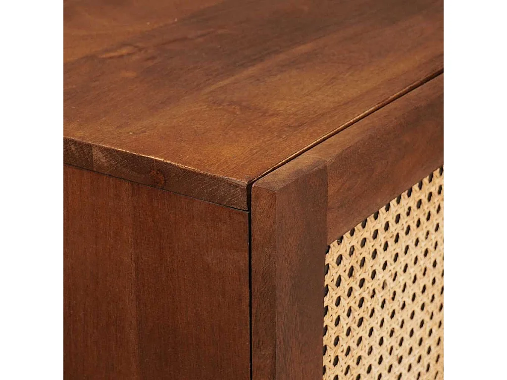 Meubles et étagères de rangement pour médias avec tiroir Marron