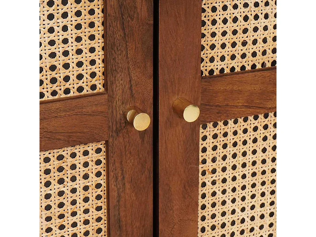 Meubles et étagères de rangement pour médias avec tiroir Marron